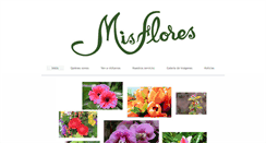 Desktop Screenshot of misflores.net