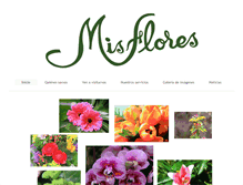 Tablet Screenshot of misflores.net